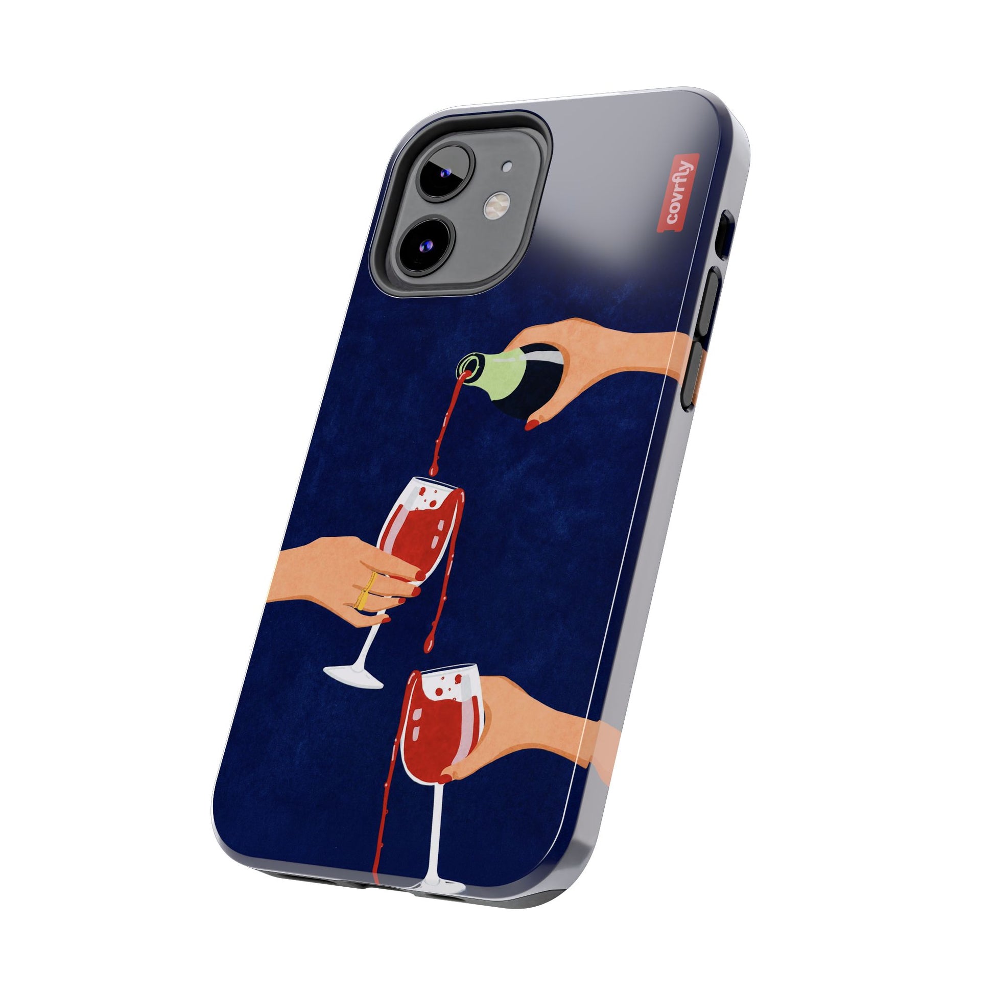 Funda Cheers Caos para iPhone 12 - View 2 - Diseño Premium covrfly