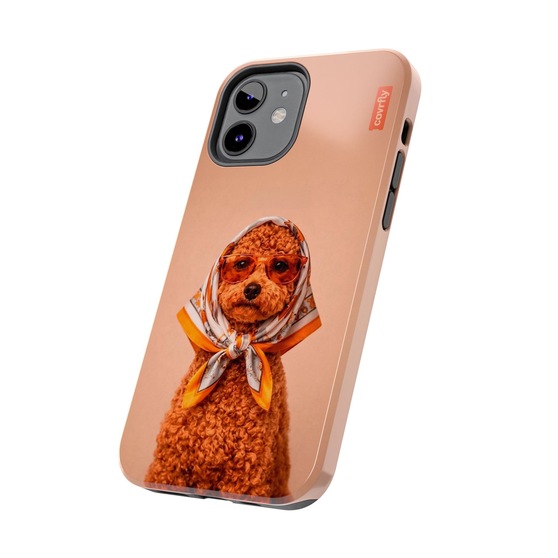 Funda Couture Pup para iPhone 12 - View 2 - Diseño Premium covrfly