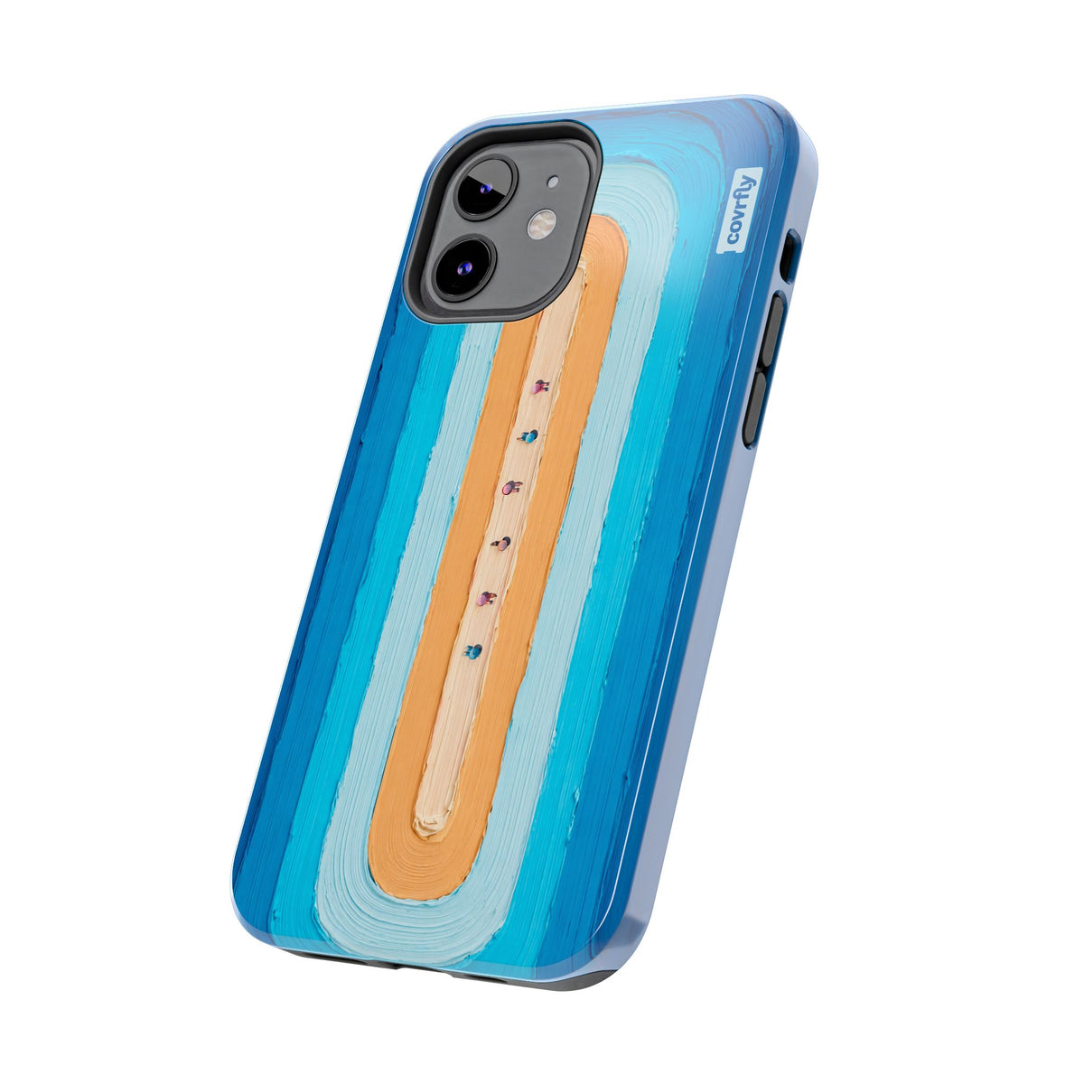 Funda Mar Miniatura para iPhone 12 - View 2 - Diseño Premium covrfly