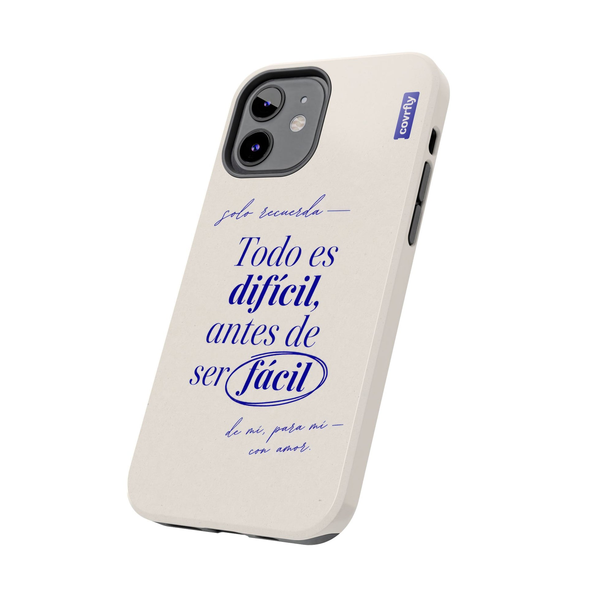 Funda Nota Propia para iPhone 12 - View 2 - Diseño Premium covrfly