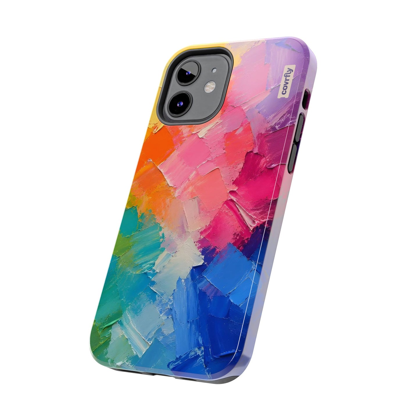 Funda Óleo Vivo para iPhone 12 - View 2 - Diseño Premium covrfly