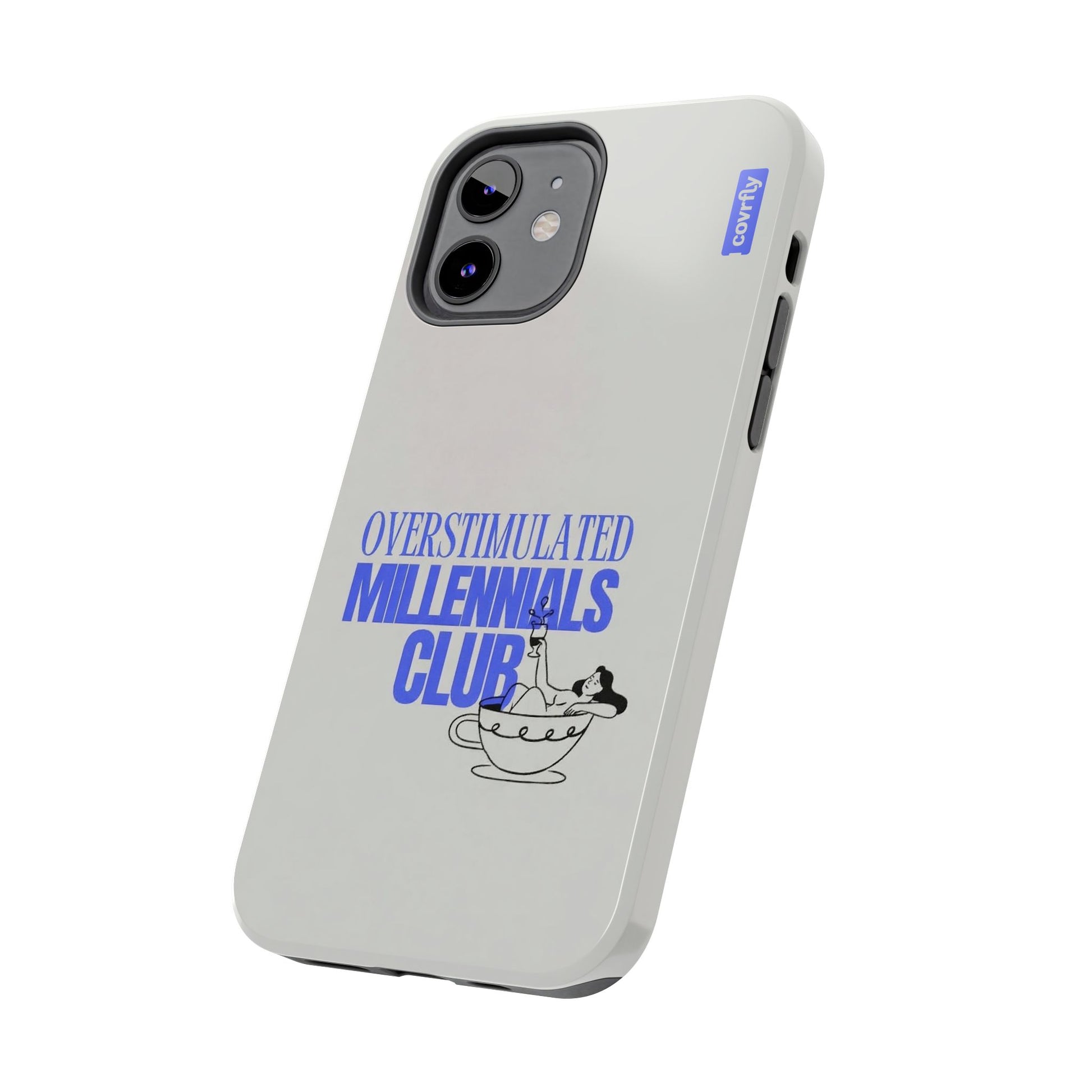 Funda Overstimulated Club para iPhone 12 - View 2 - Diseño Premium covrfly