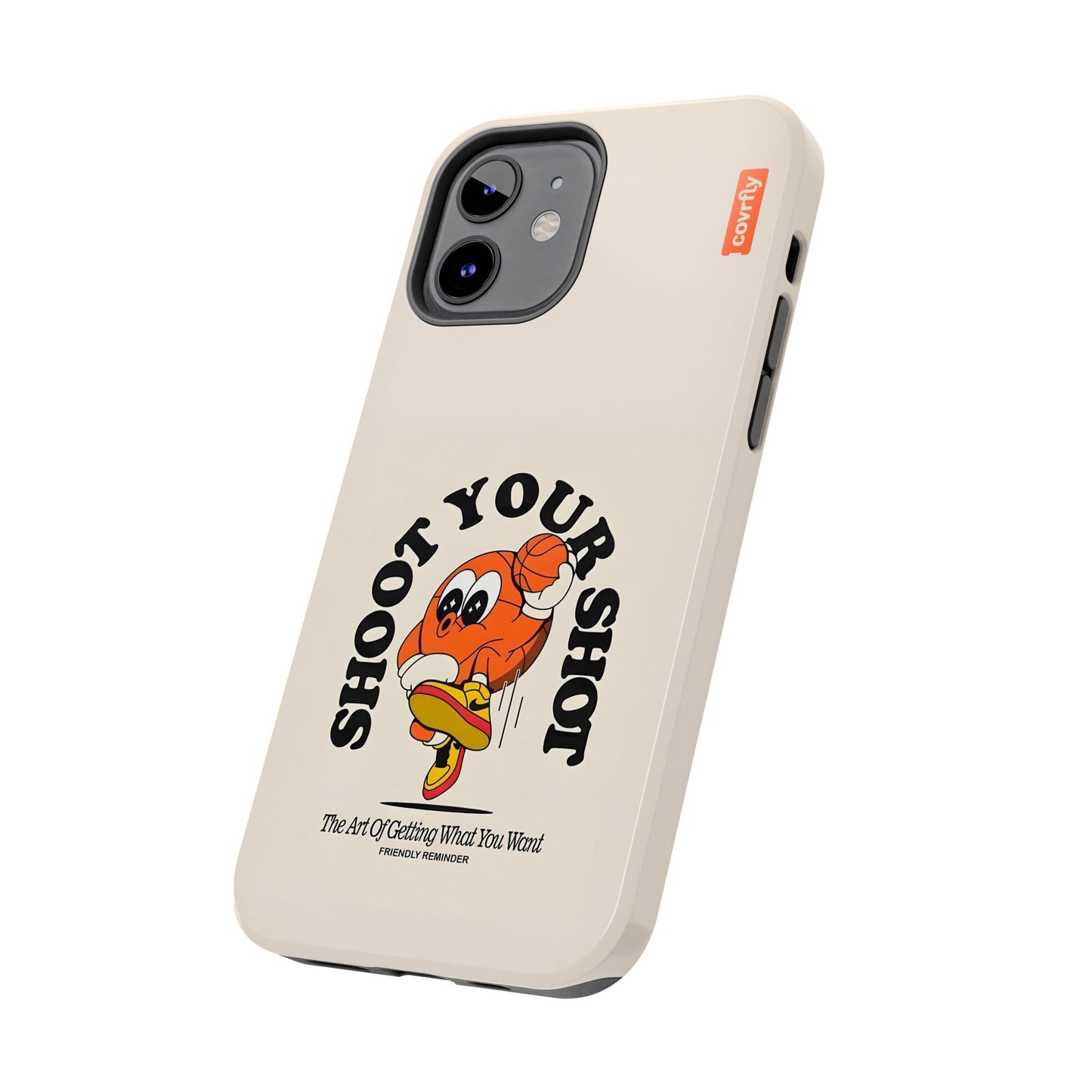 Funda Shoot Your Shot para iPhone 12 - View 2 - Diseño Premium covrfly