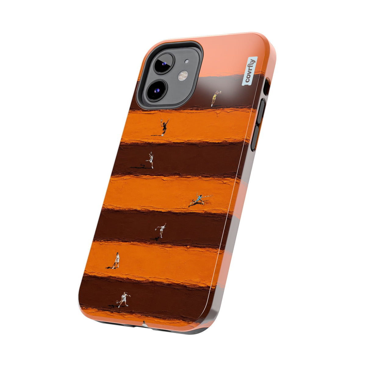 Funda Tenis Miniatura para iPhone 12 - View 2 - Diseño Premium covrfly