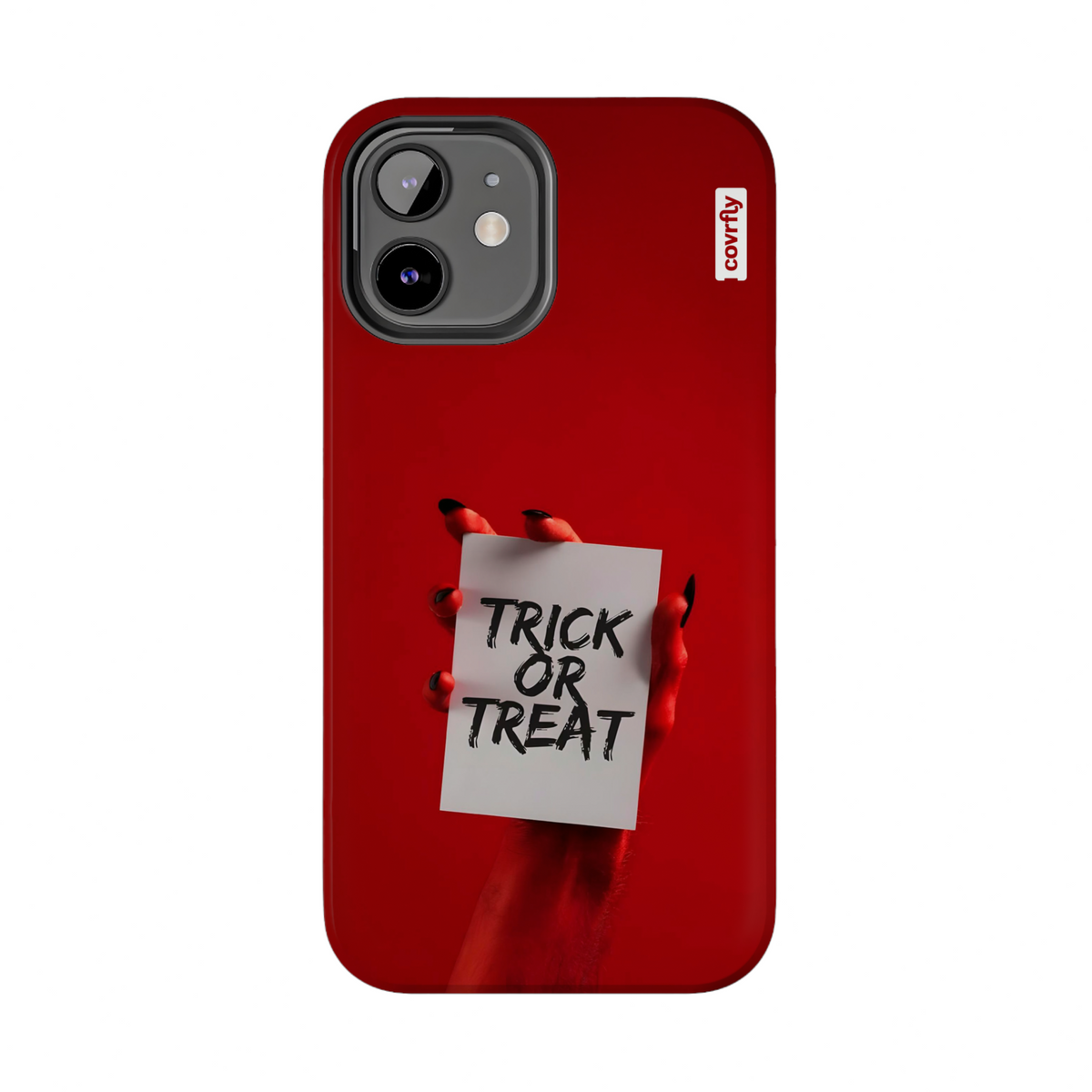 Funda Trick or Treat para iPhone 12 - View 2 - Diseño Premium covrfly