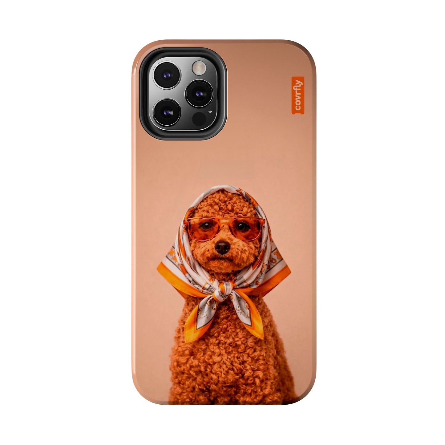 Funda Couture Pup para iPhone 12 Pro - View 1 - Diseño Premium covrfly