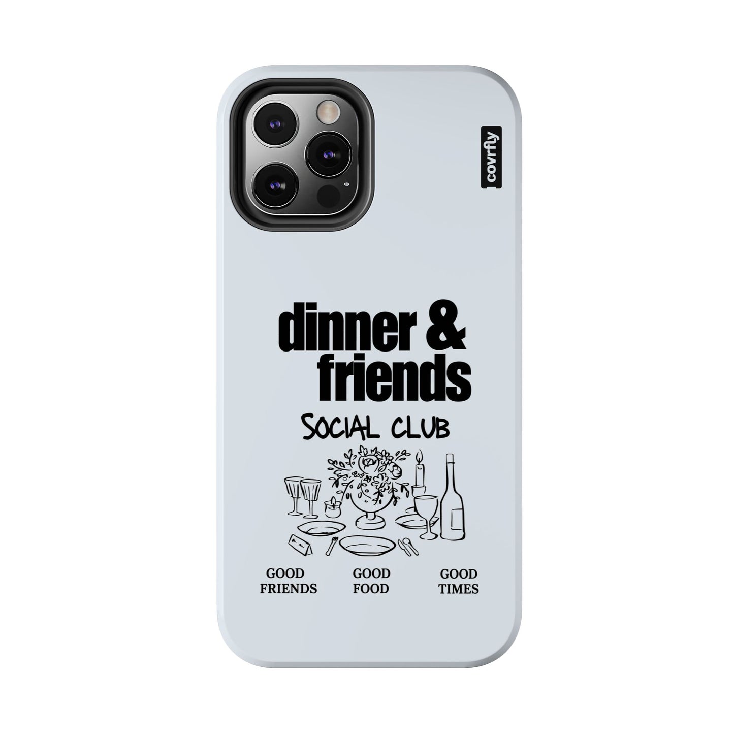Funda Dinner & Friends para iPhone 12 Pro - View 1 - Diseño Premium covrfly
