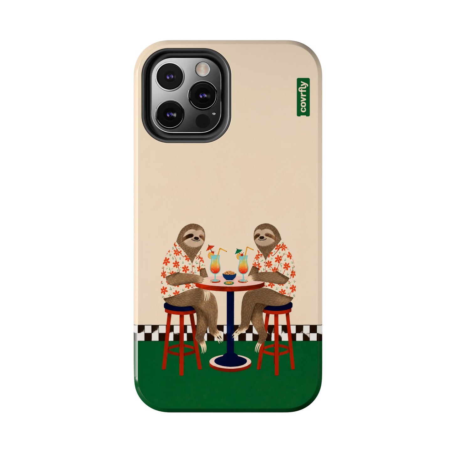 Funda Dos Perezas para iPhone 12 Pro - View 1 - Diseño Premium covrfly