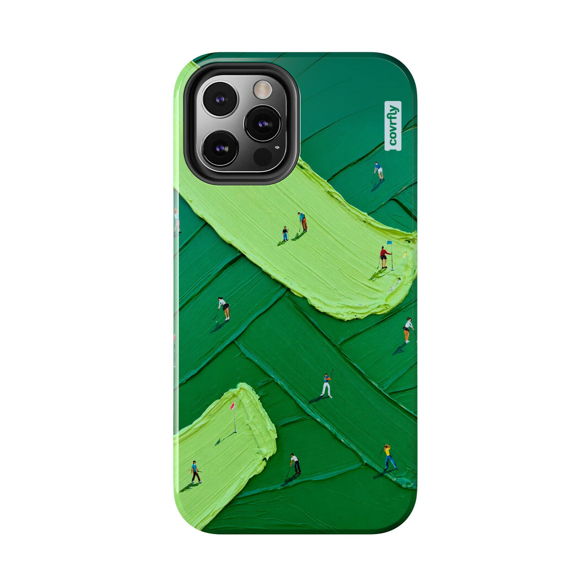 Funda Golf Miniatura para iPhone 12 Pro - View 1 - Diseño Premium covrfly