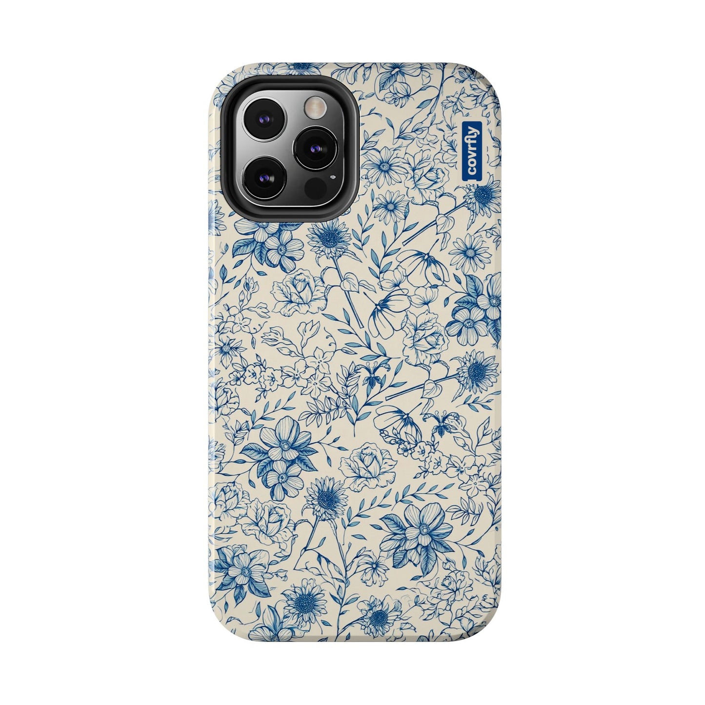 Funda Línea Botánica para iPhone 12 Pro - View 1 - Diseño Premium covrfly