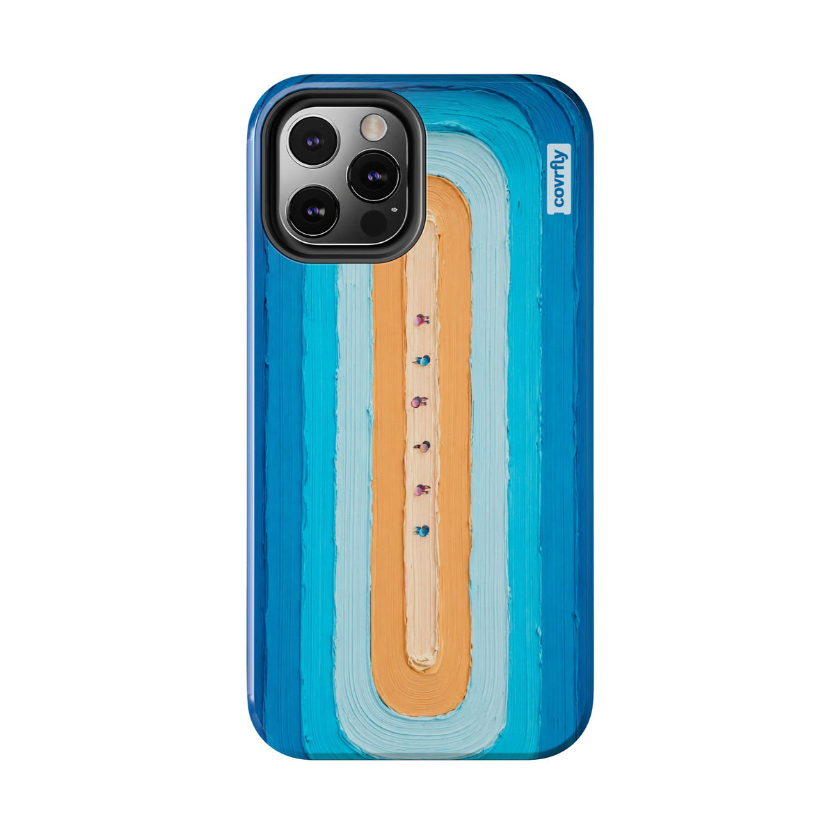 Funda Mar Miniatura para iPhone 12 Pro - View 1 - Diseño Premium covrfly