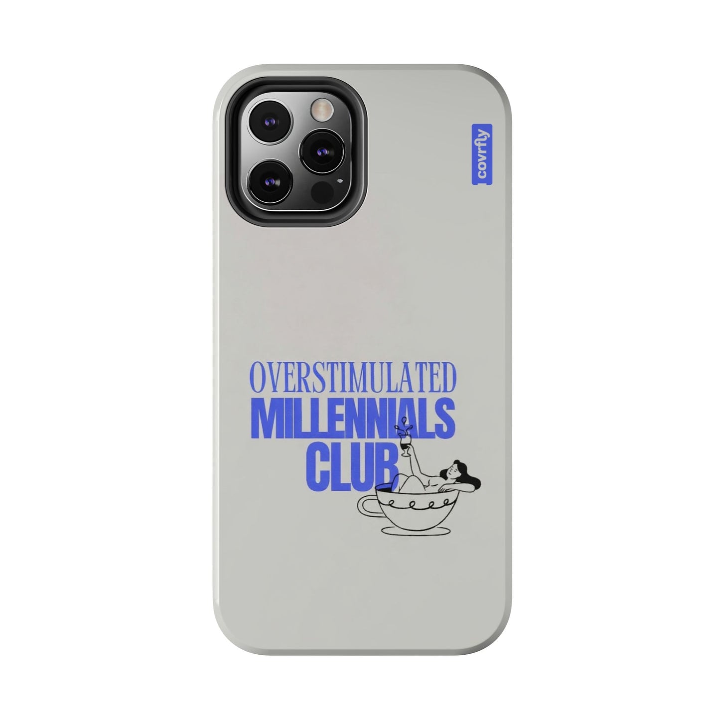 Funda Overstimulated Club para iPhone 12 Pro - View 1 - Diseño Premium covrfly