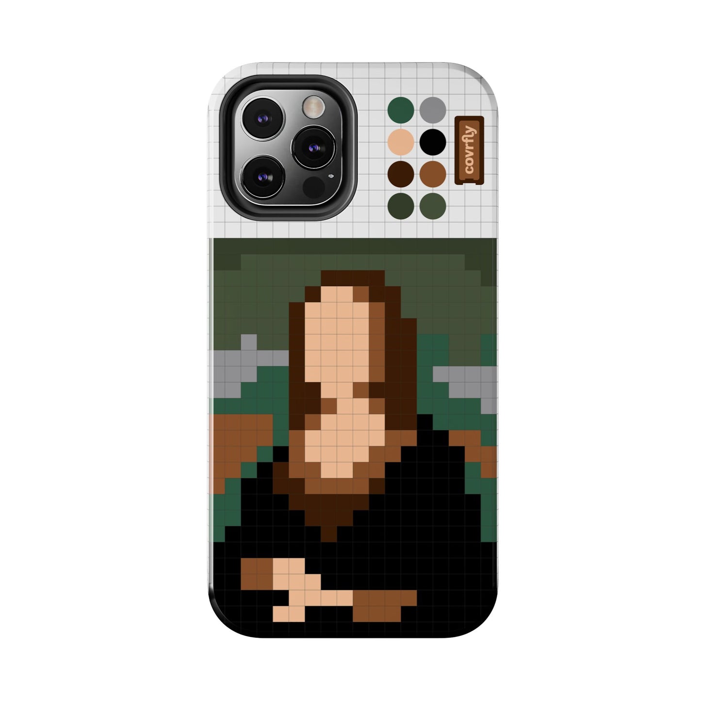 Funda Pixel Lisa para iPhone 12 Pro - View 1 - Diseño Premium covrfly