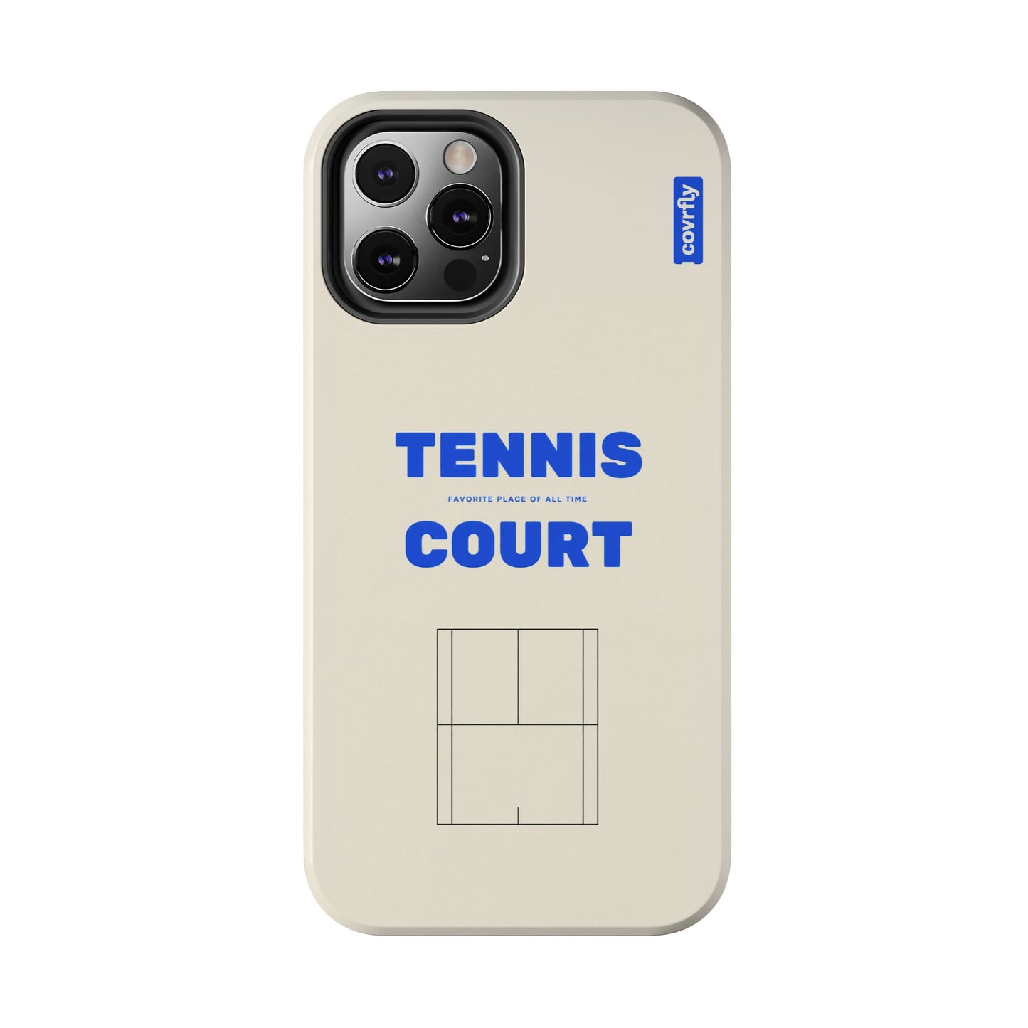 Funda Tennis Court para iPhone 12 Pro - View 1 - Diseño Premium covrfly