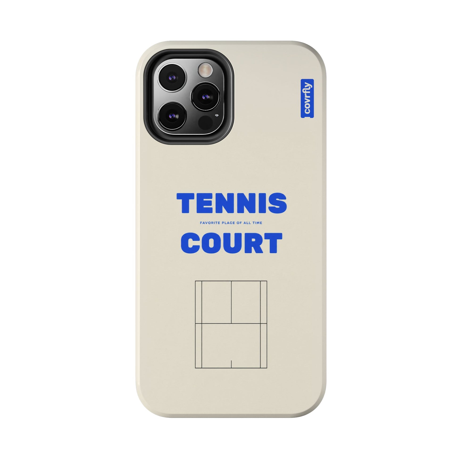 Funda Tennis Court para iPhone 12 Pro - View 1 - Diseño Premium covrfly