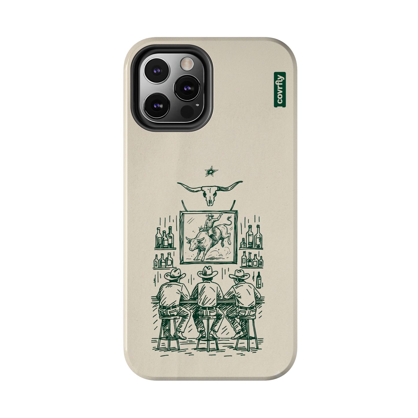 Funda Tres Sillas para iPhone 12 Pro - View 1 - Diseño Premium covrfly