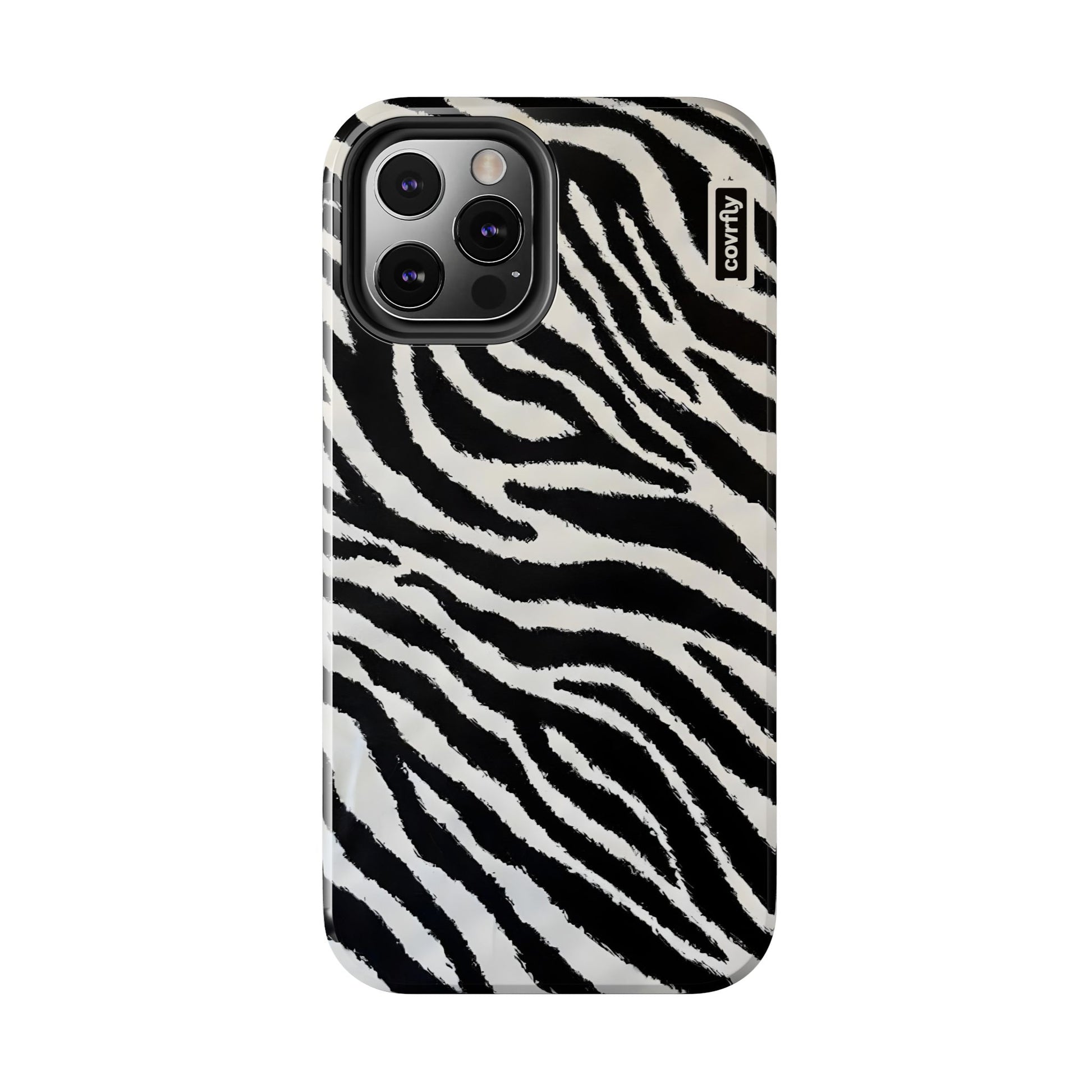 Funda Zebra Mode para iPhone 12 Pro - View 1 - Diseño Premium covrfly