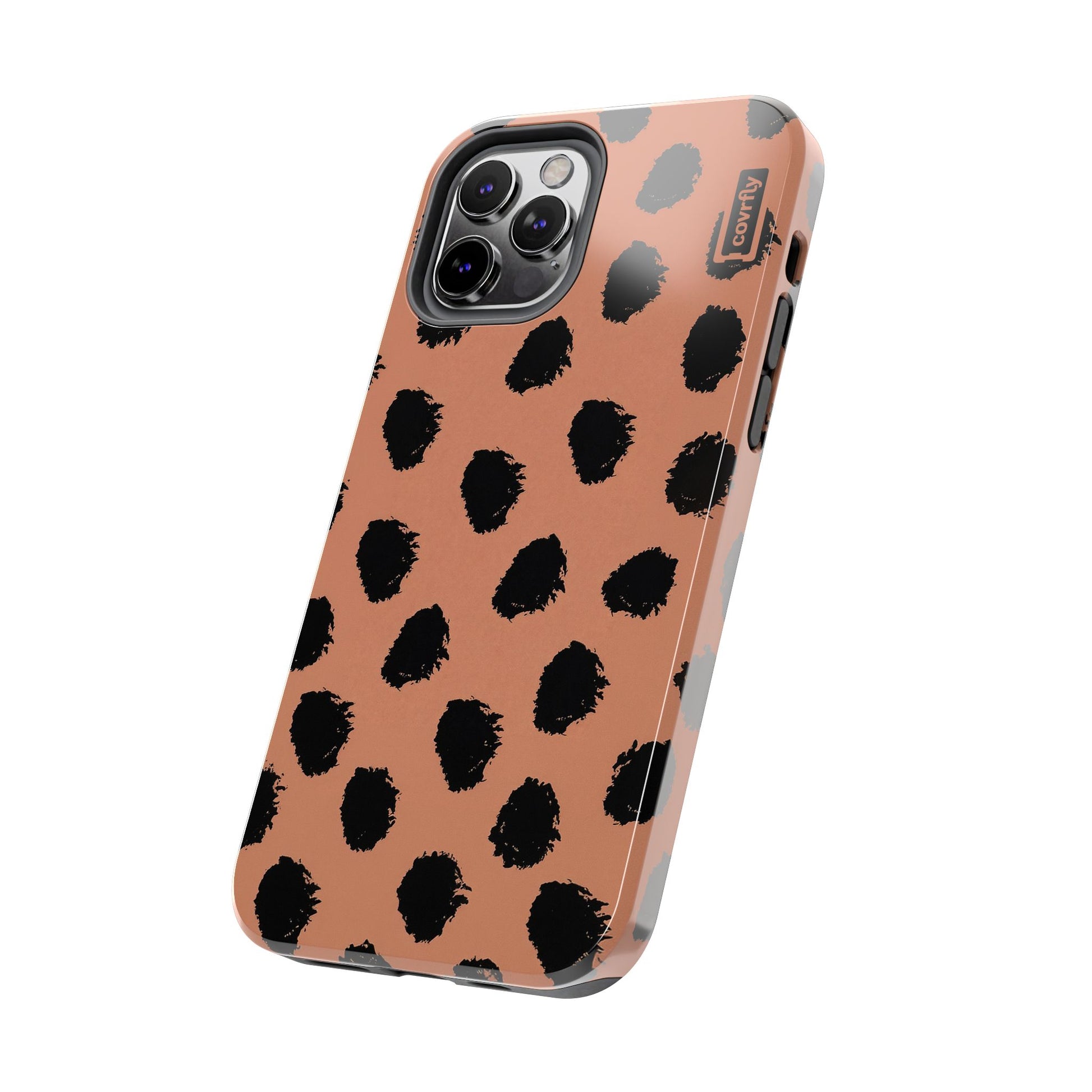 Funda Caos Terracota para iPhone 12 Pro - View 2 - Diseño Premium covrfly