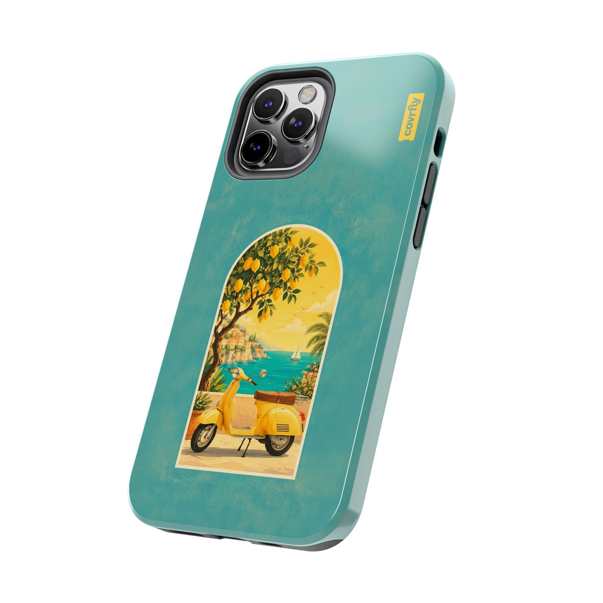 Funda Costa Quieta para iPhone 12 Pro - View 2 - Diseño Premium covrfly