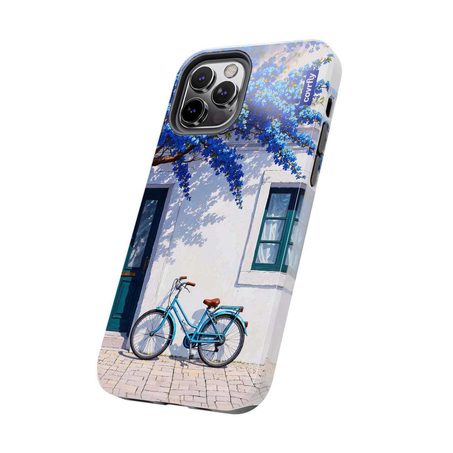Funda Flores & Ruedas para iPhone 12 Pro - View 2 - Diseño Premium covrfly