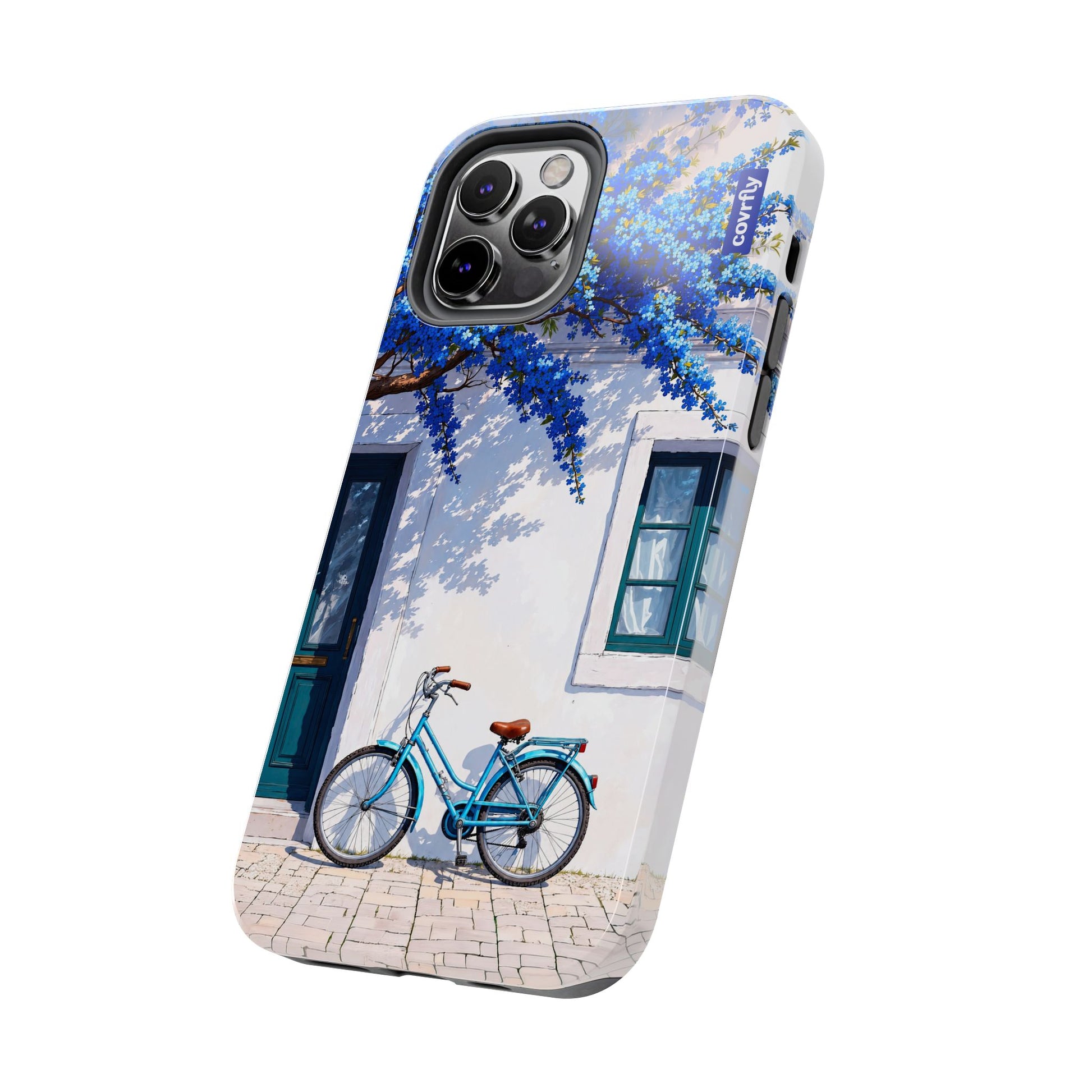 Funda Flores & Ruedas para iPhone 12 Pro - View 2 - Diseño Premium covrfly
