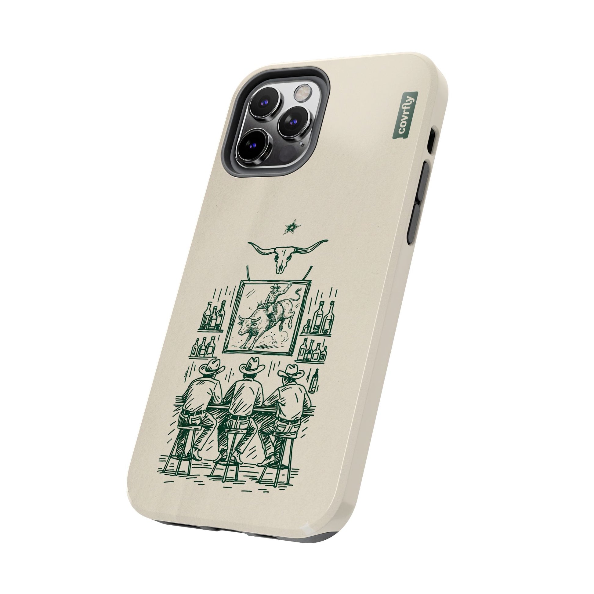 Funda Tres Sillas para iPhone 12 Pro - View 2 - Diseño Premium covrfly