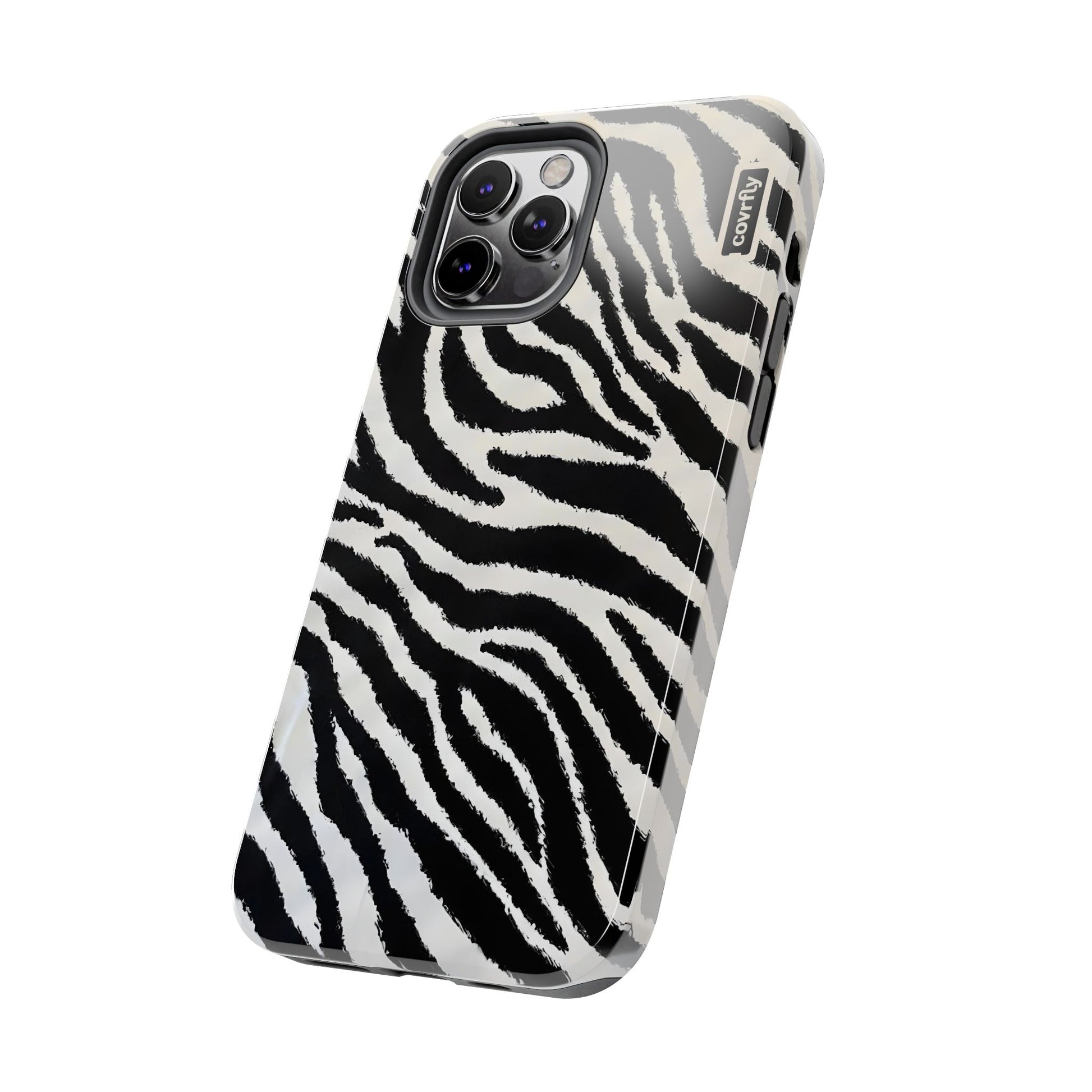 Funda Zebra Mode para iPhone 12 Pro - View 2 - Diseño Premium covrfly