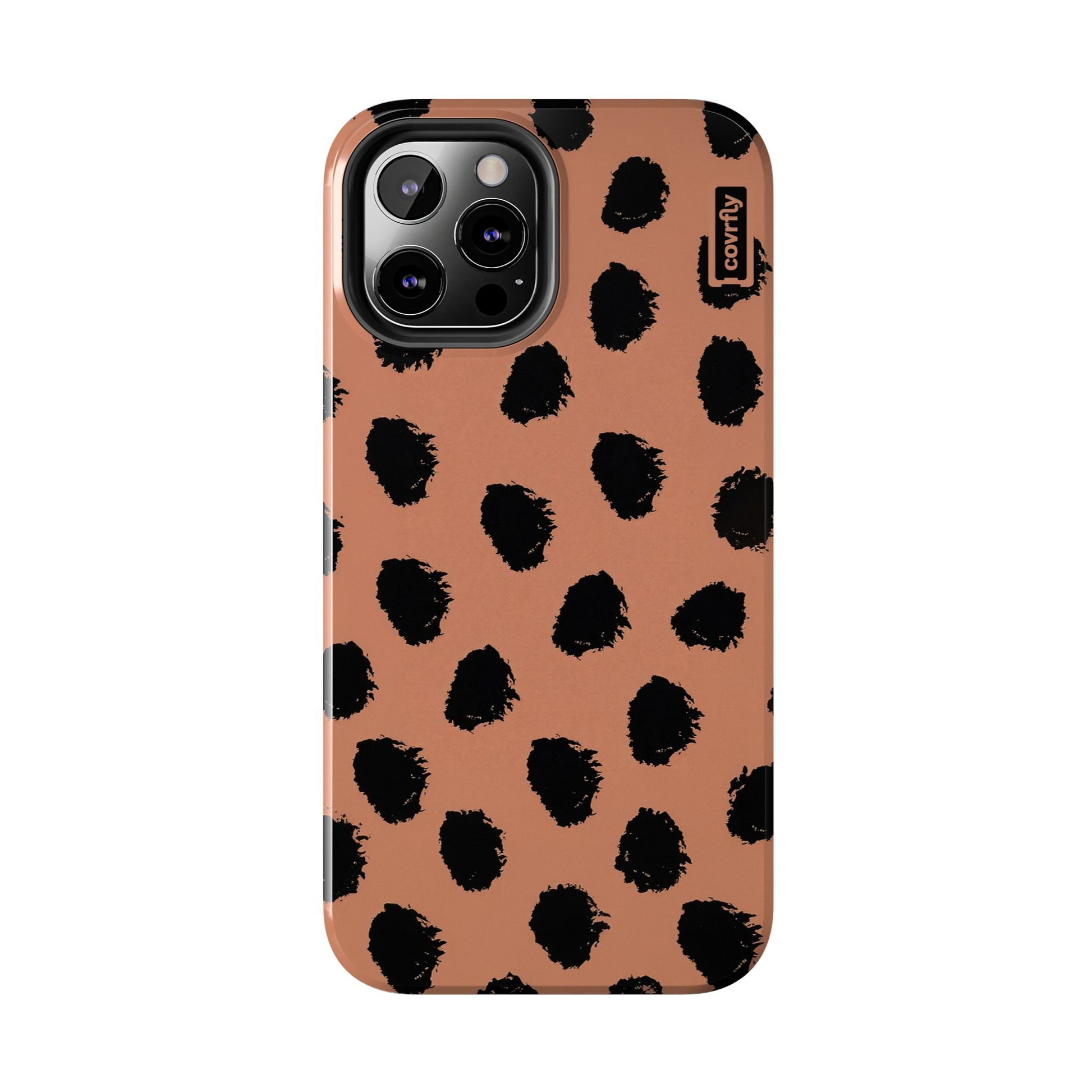 Funda Caos Terracota para iPhone 12 Pro Max - View 1 - Diseño Premium covrfly
