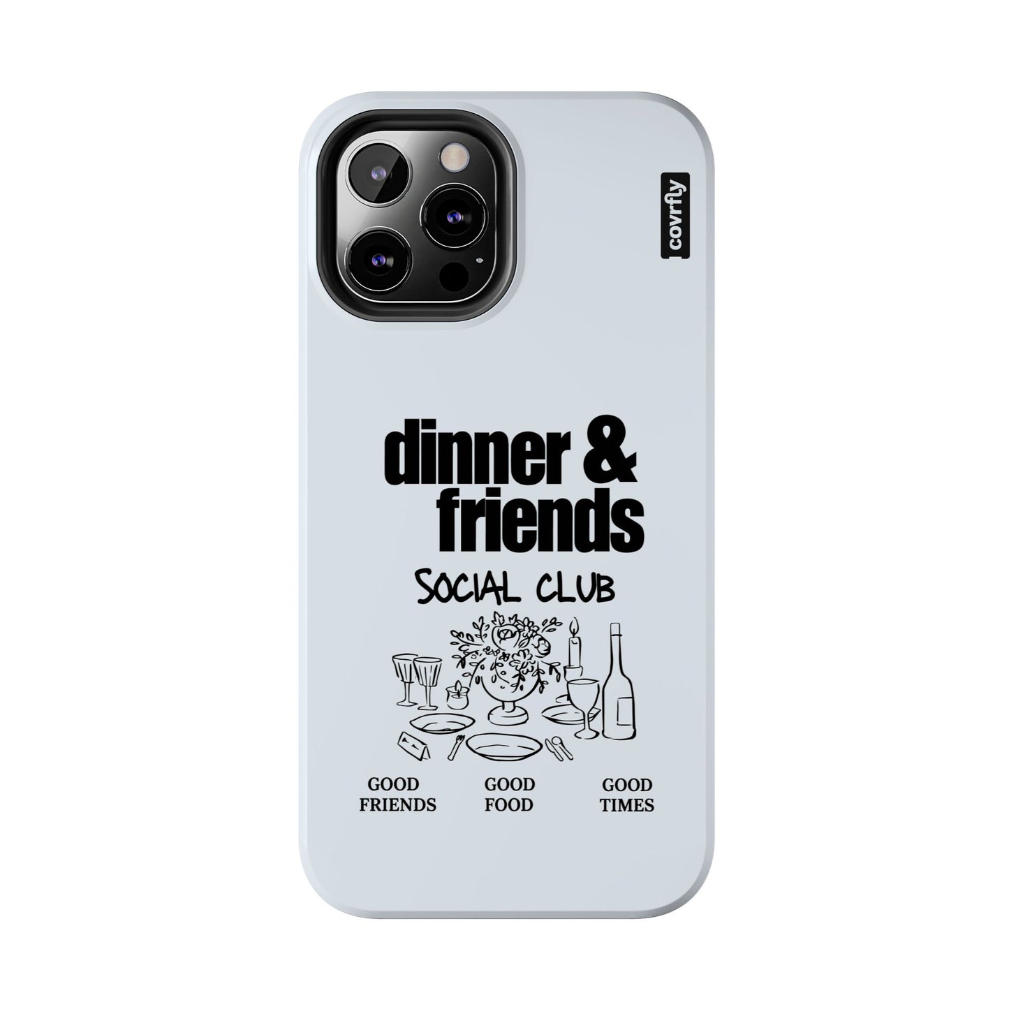 Funda Dinner & Friends para iPhone 12 Pro Max - View 1 - Diseño Premium covrfly