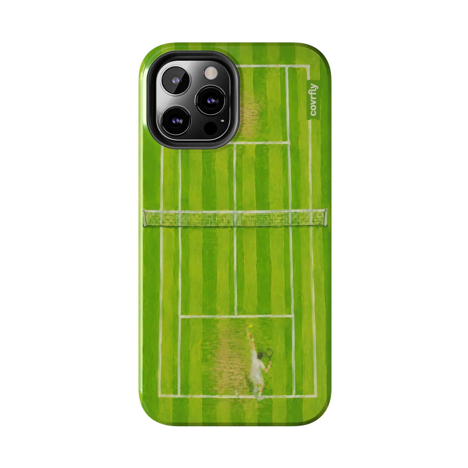 Funda Green Court para iPhone 12 Pro Max - View 1 - Diseño Premium covrfly