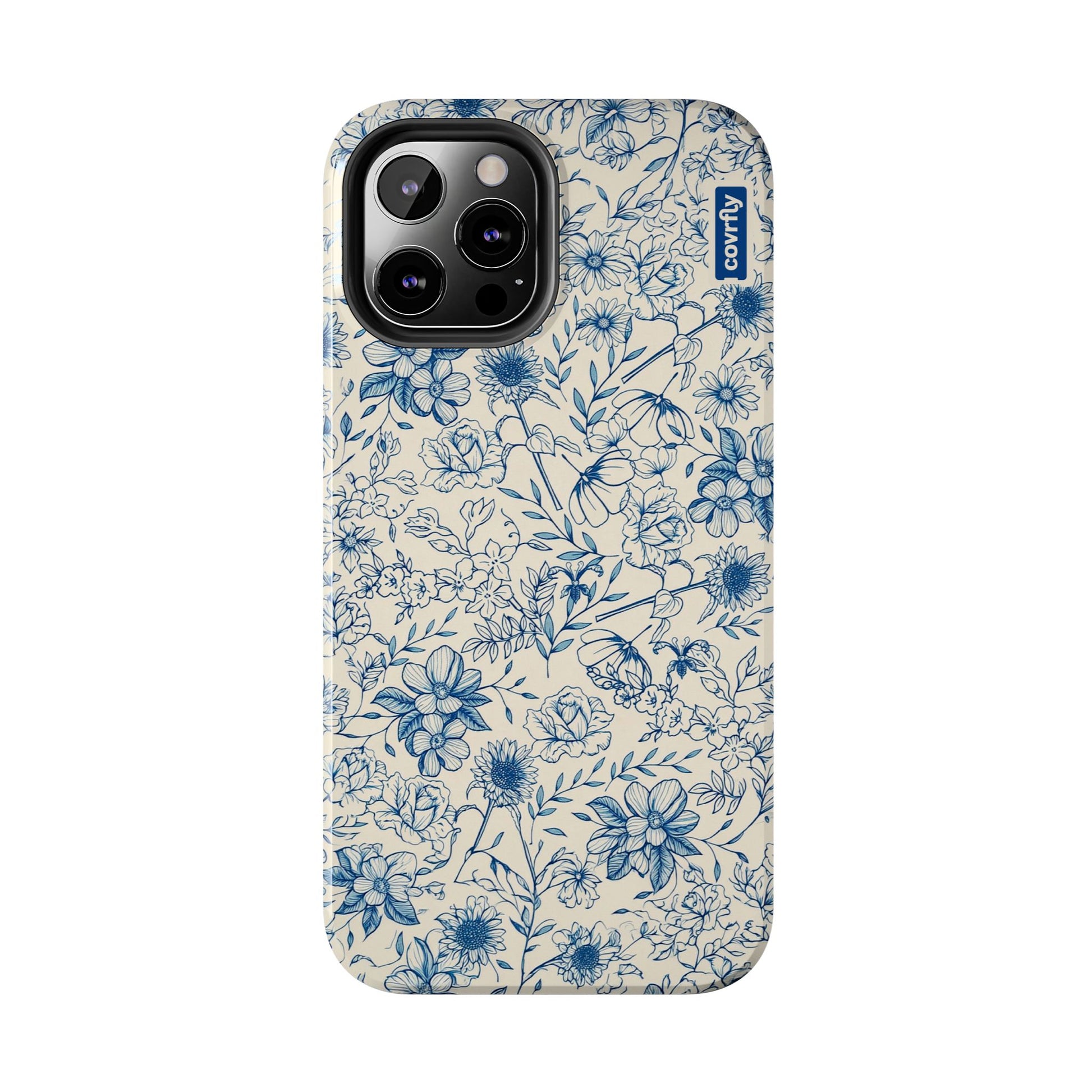 Funda Línea Botánica para iPhone 12 Pro Max - View 1 - Diseño Premium covrfly