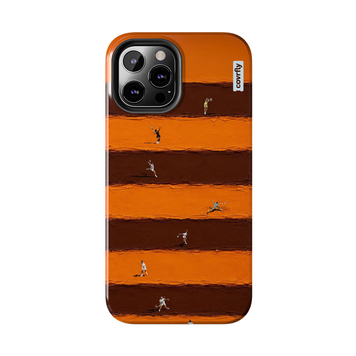 Funda Tenis Miniatura para iPhone 12 Pro Max - View 1 - Diseño Premium covrfly