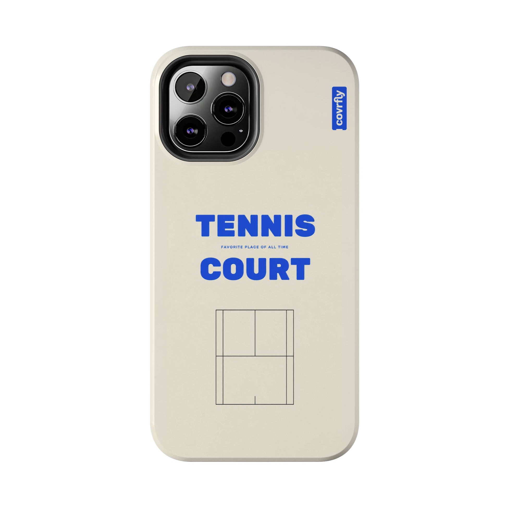 Funda Tennis Court para iPhone 12 Pro Max - View 1 - Diseño Premium covrfly