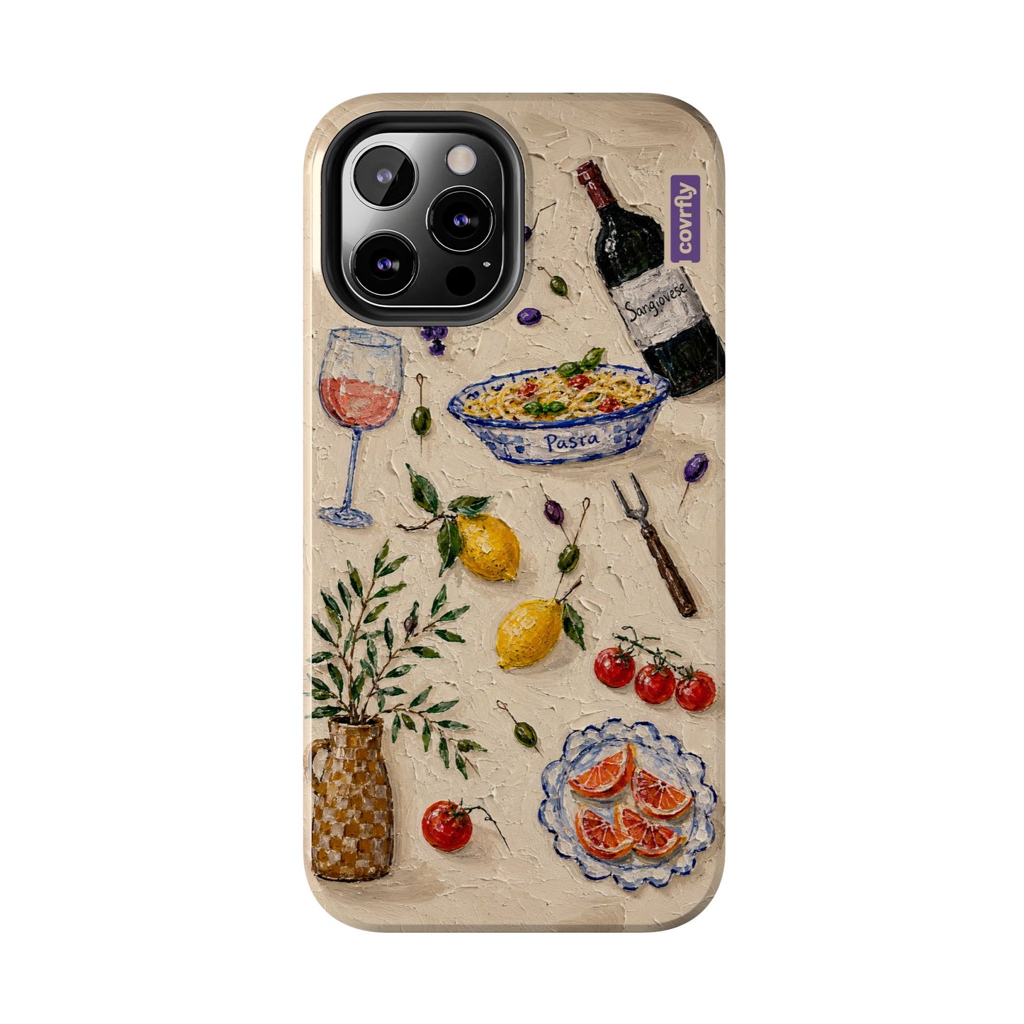 Funda Trattoria para iPhone 12 Pro Max - View 1 - Diseño Premium covrfly