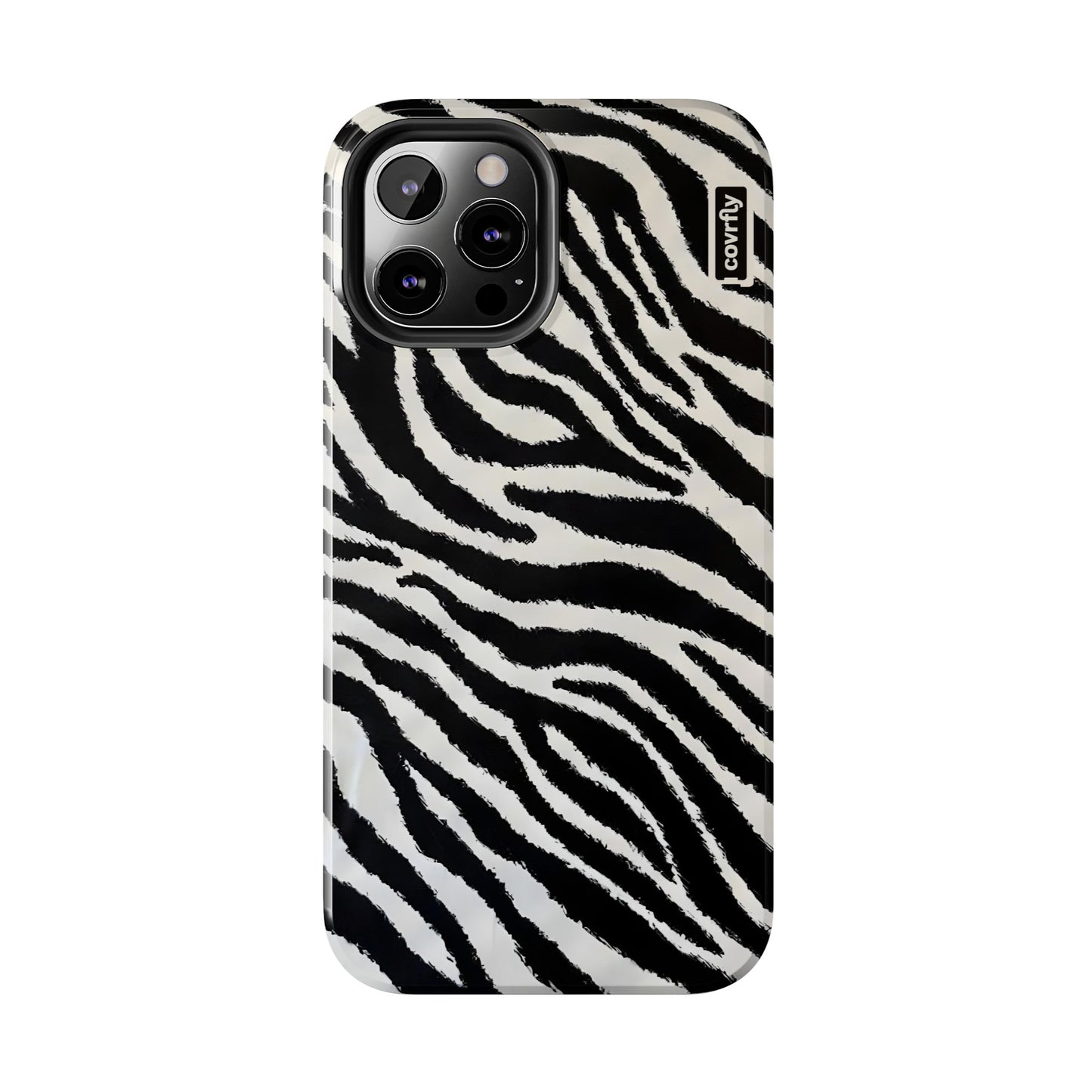 Funda Zebra Mode para iPhone 12 Pro Max - View 1 - Diseño Premium covrfly