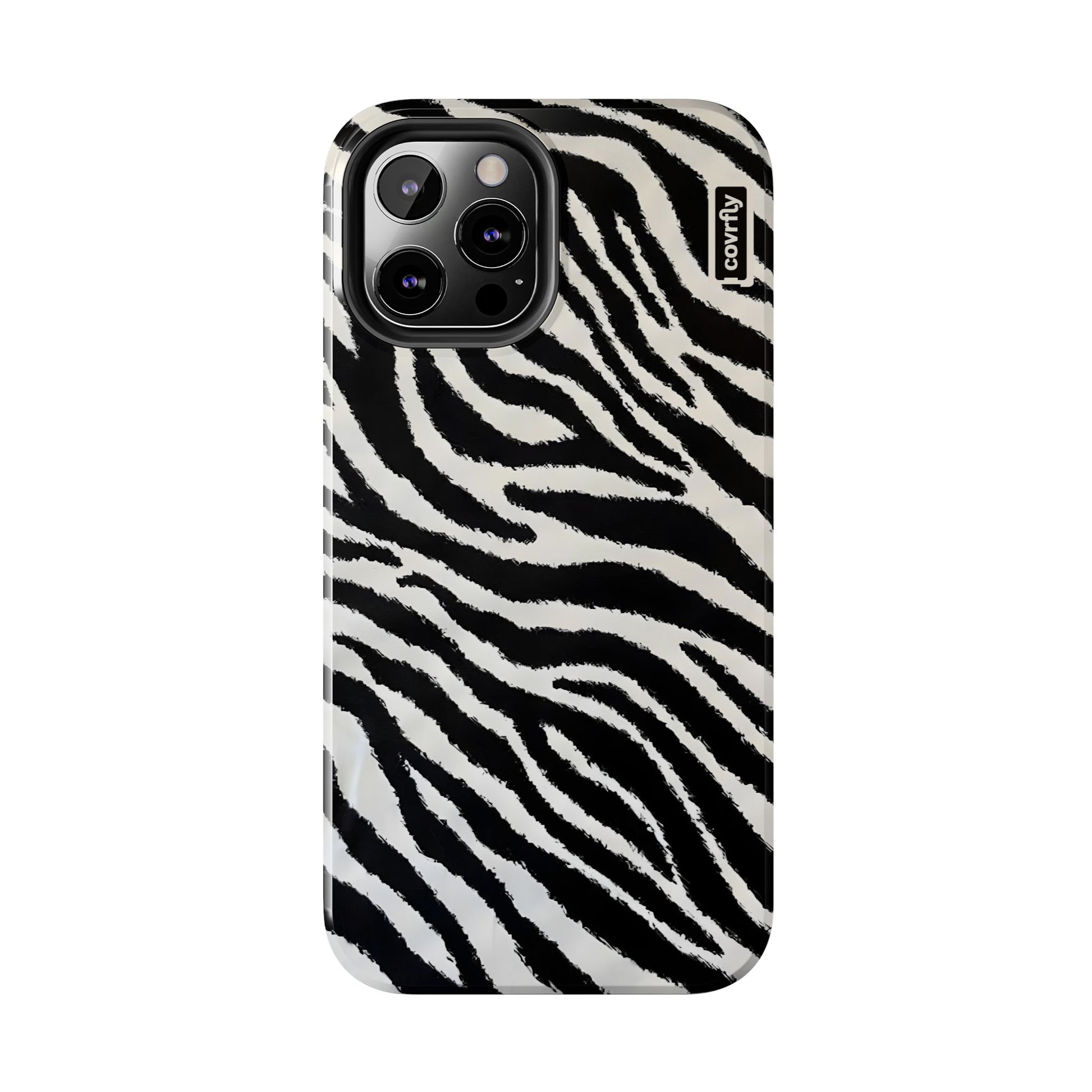 Funda Zebra Mode para iPhone 12 Pro Max - View 1 - Diseño Premium covrfly