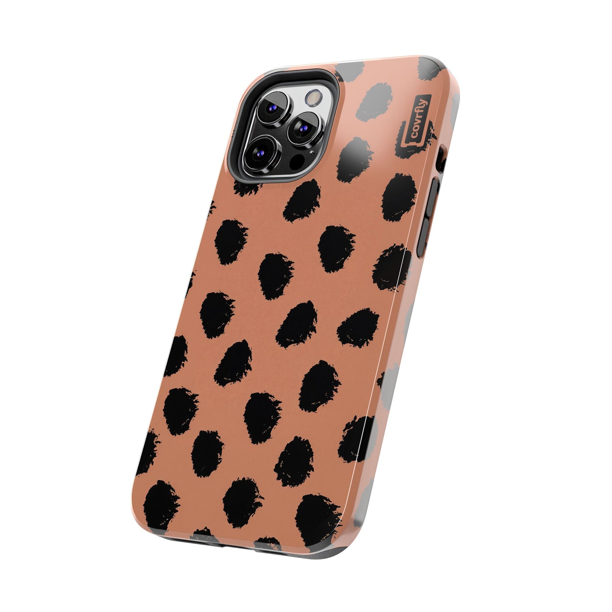 Funda Caos Terracota para iPhone 12 Pro Max - View 2 - Diseño Premium covrfly
