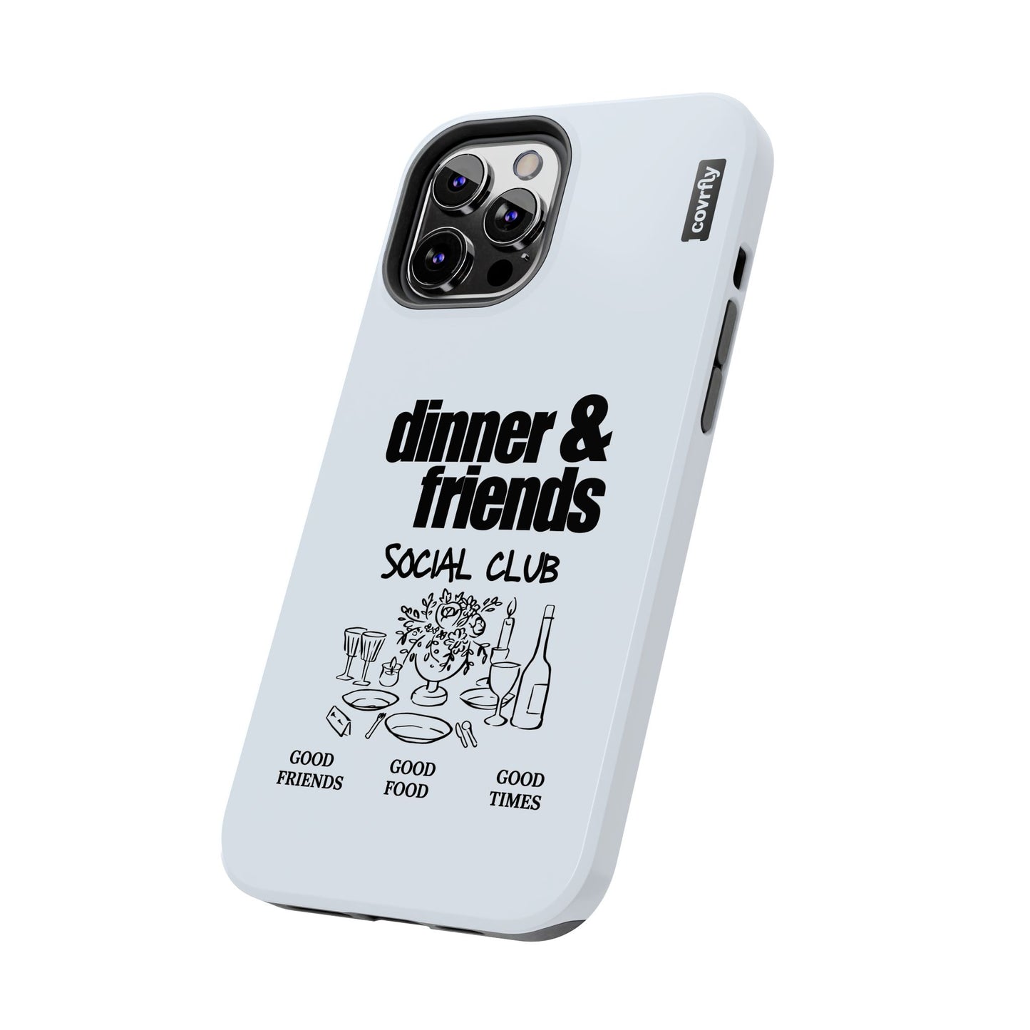 Funda Dinner & Friends para iPhone 12 Pro Max - View 2 - Diseño Premium covrfly