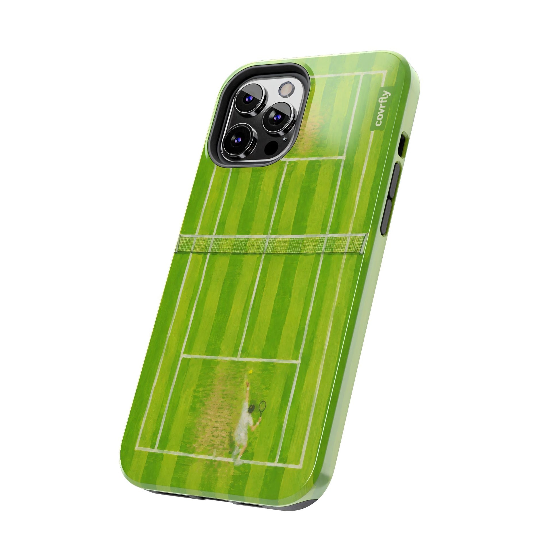 Funda Green Court para iPhone 12 Pro Max - View 2 - Diseño Premium covrfly