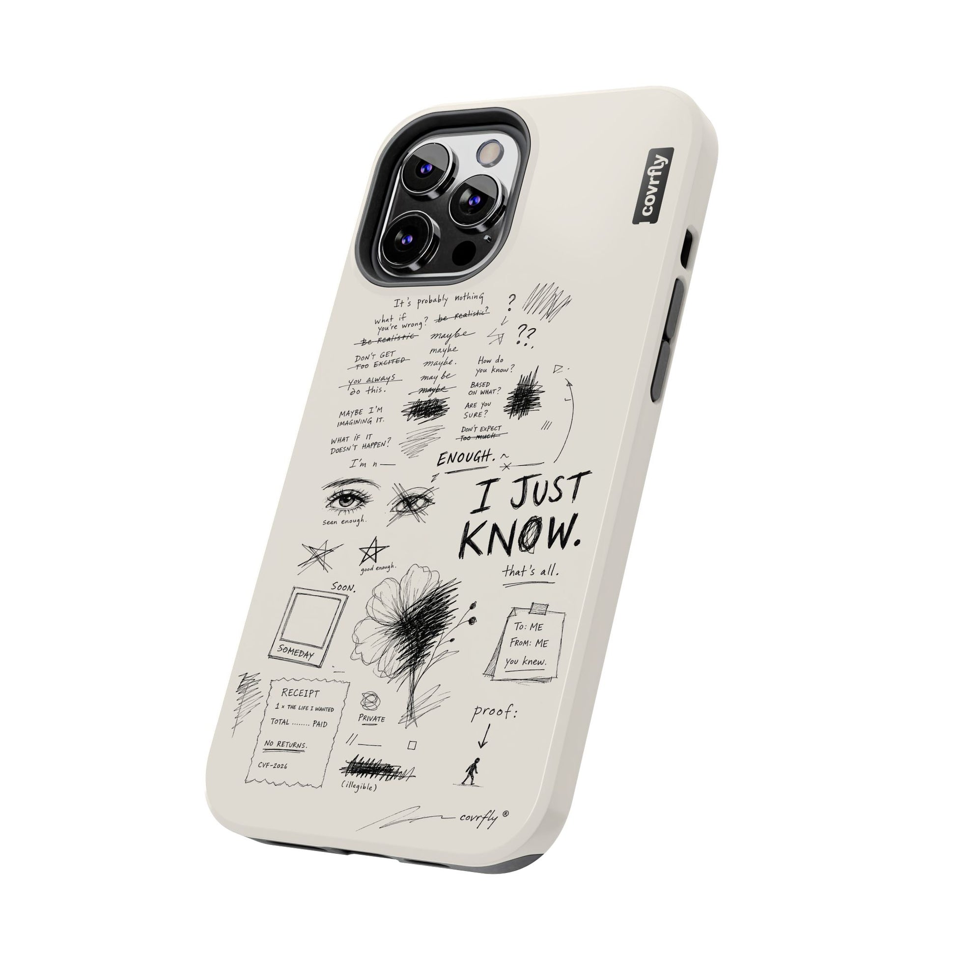 Funda I Just Know para iPhone 12 Pro Max - View 2 - Diseño Premium covrfly
