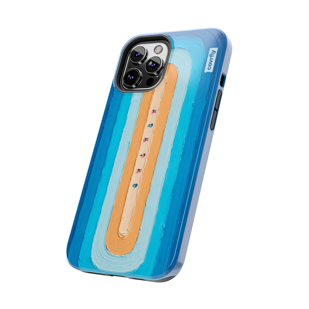 Funda Mar Miniatura para iPhone 12 Pro Max - View 2 - Diseño Premium covrfly