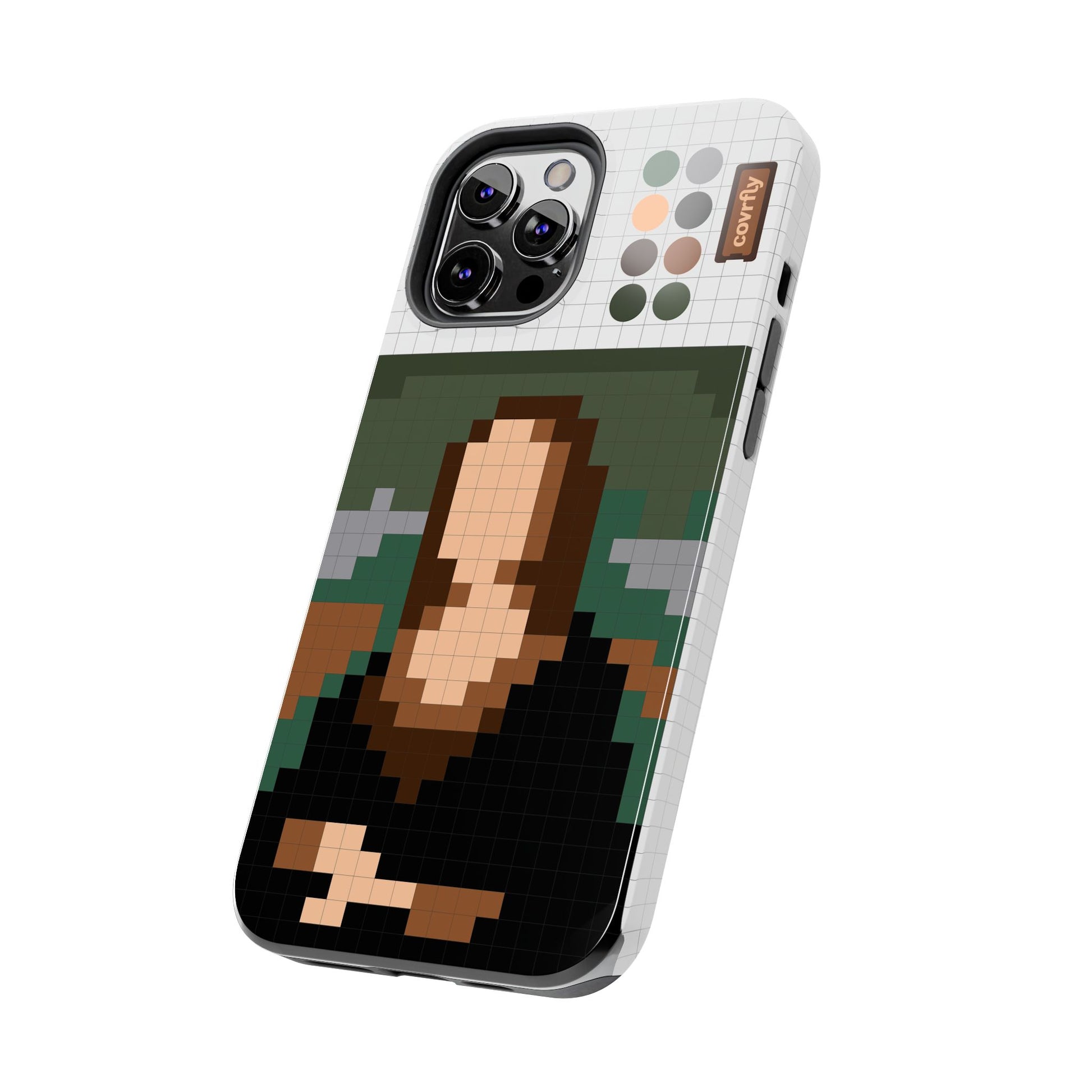 Funda Pixel Lisa para iPhone 12 Pro Max - View 2 - Diseño Premium covrfly
