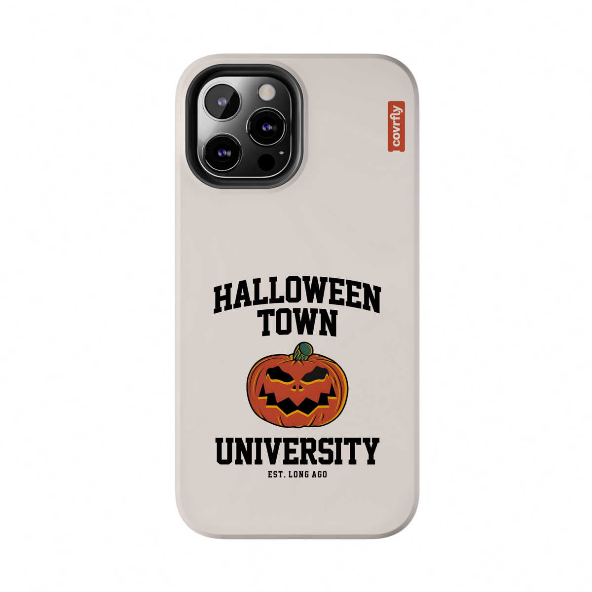 Funda Spooky Alumni para iPhone 12 Pro Max - View 2 - Diseño Premium covrfly