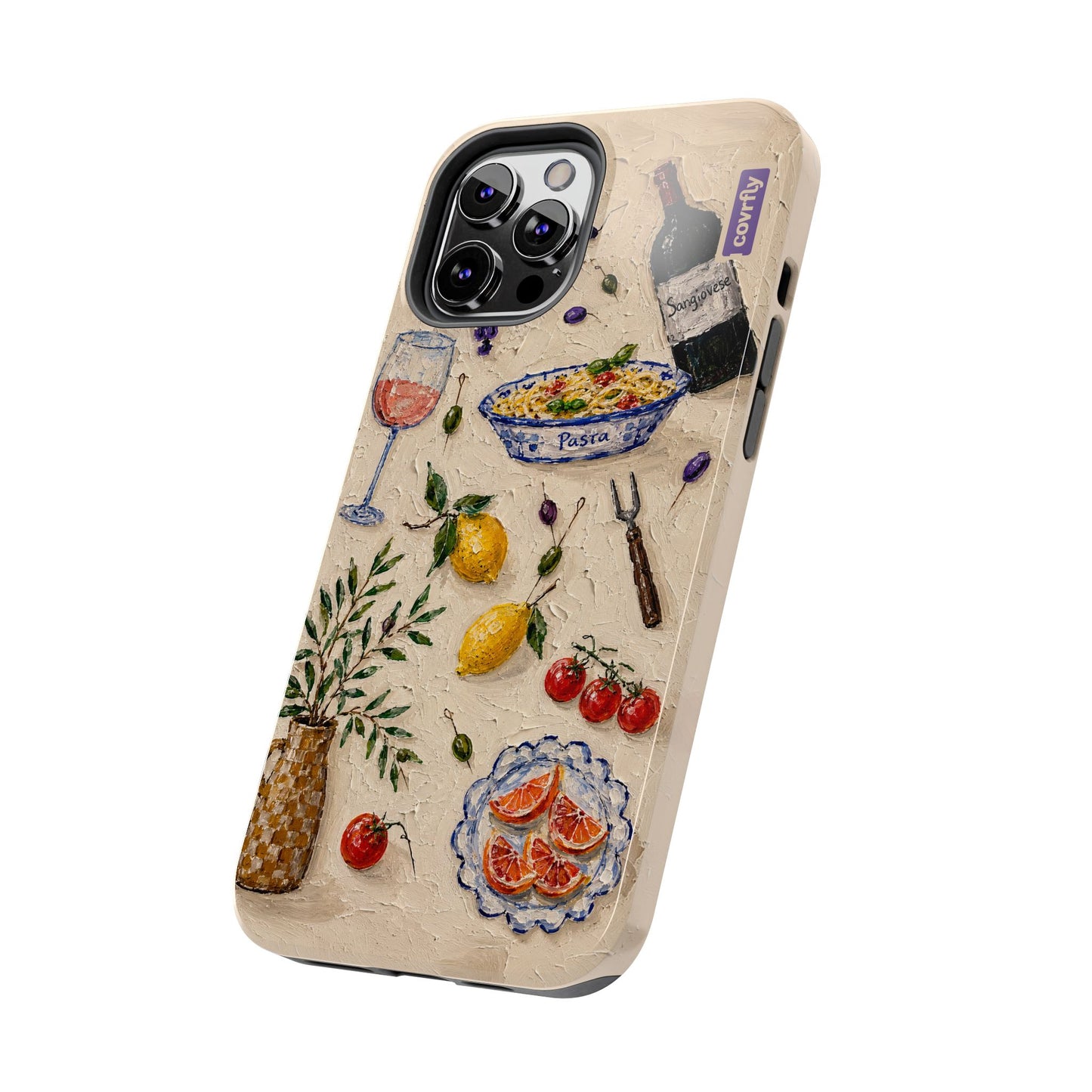 Funda Trattoria para iPhone 12 Pro Max - View 2 - Diseño Premium covrfly