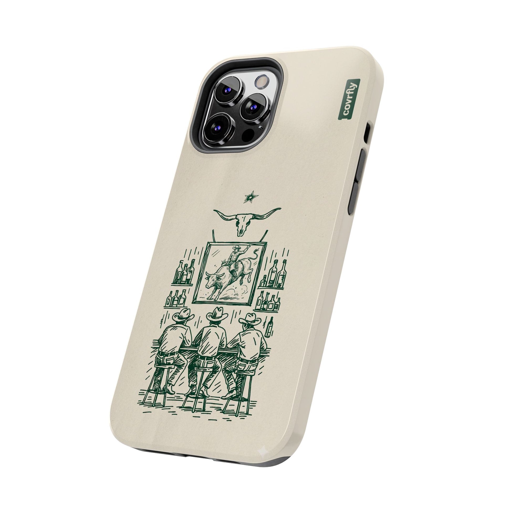 Funda Tres Sillas para iPhone 12 Pro Max - View 2 - Diseño Premium covrfly