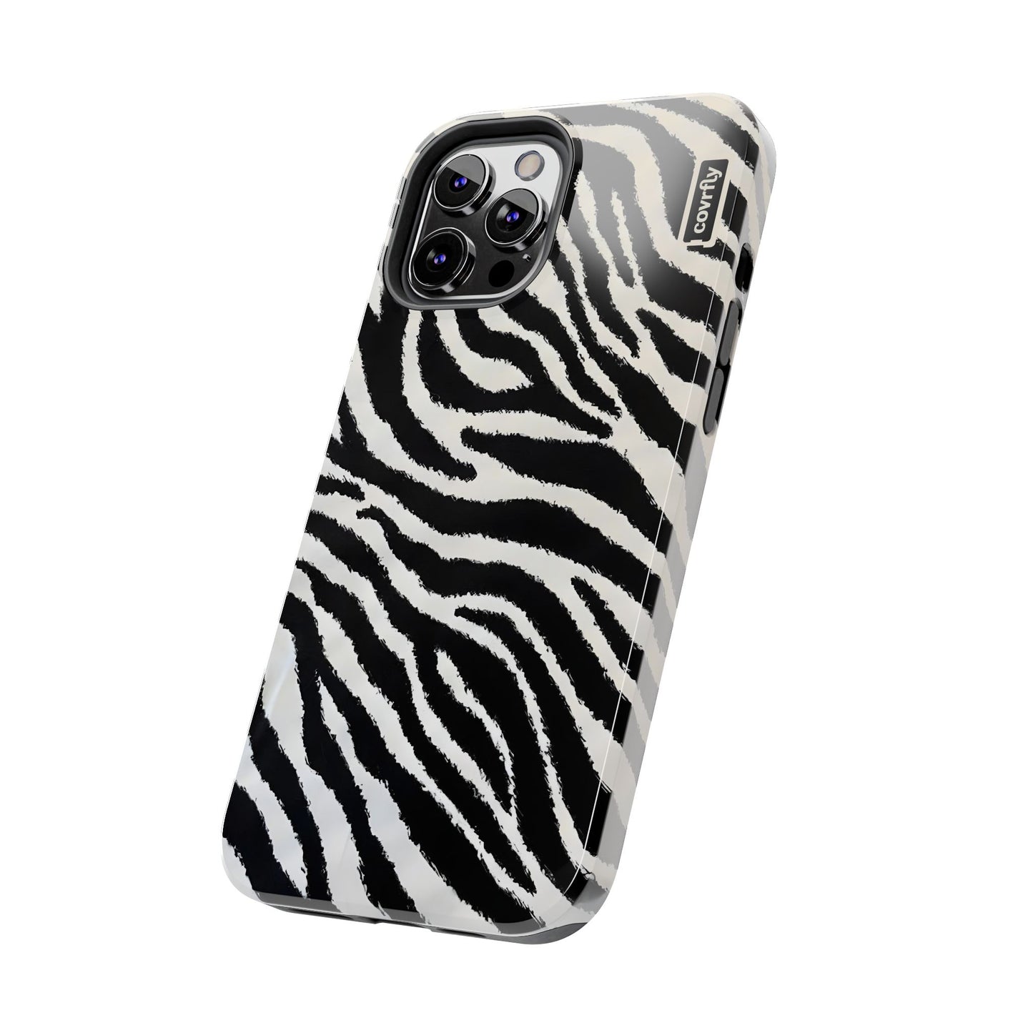 Funda Zebra Mode para iPhone 12 Pro Max - View 2 - Diseño Premium covrfly