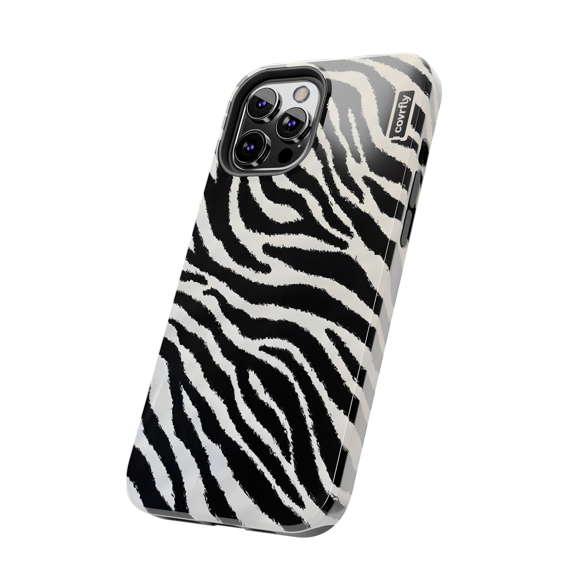 Funda Zebra Mode para iPhone 12 Pro Max - View 2 - Diseño Premium covrfly