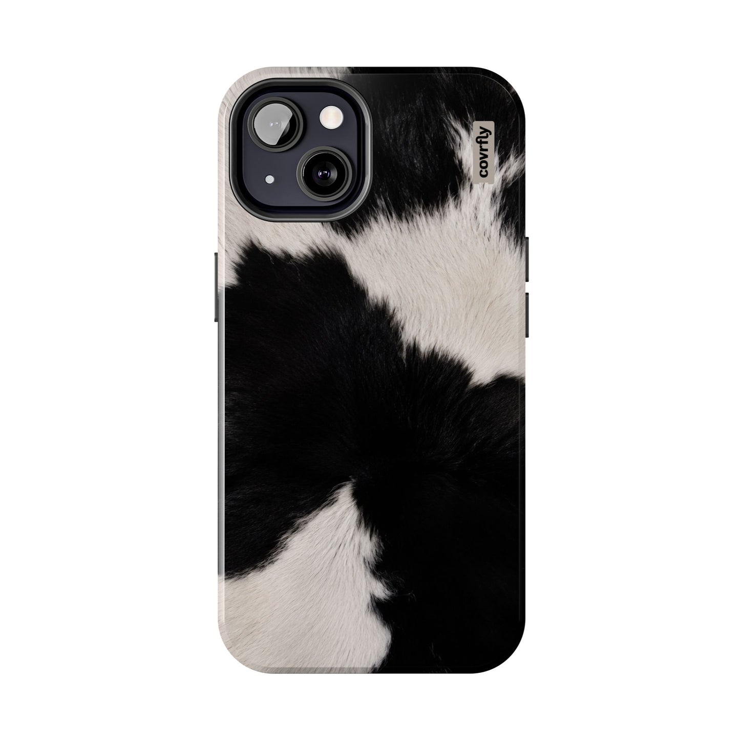 Funda Blanco, negro, punto. para iPhone 13 - View 1 - Diseño Premium covrfly