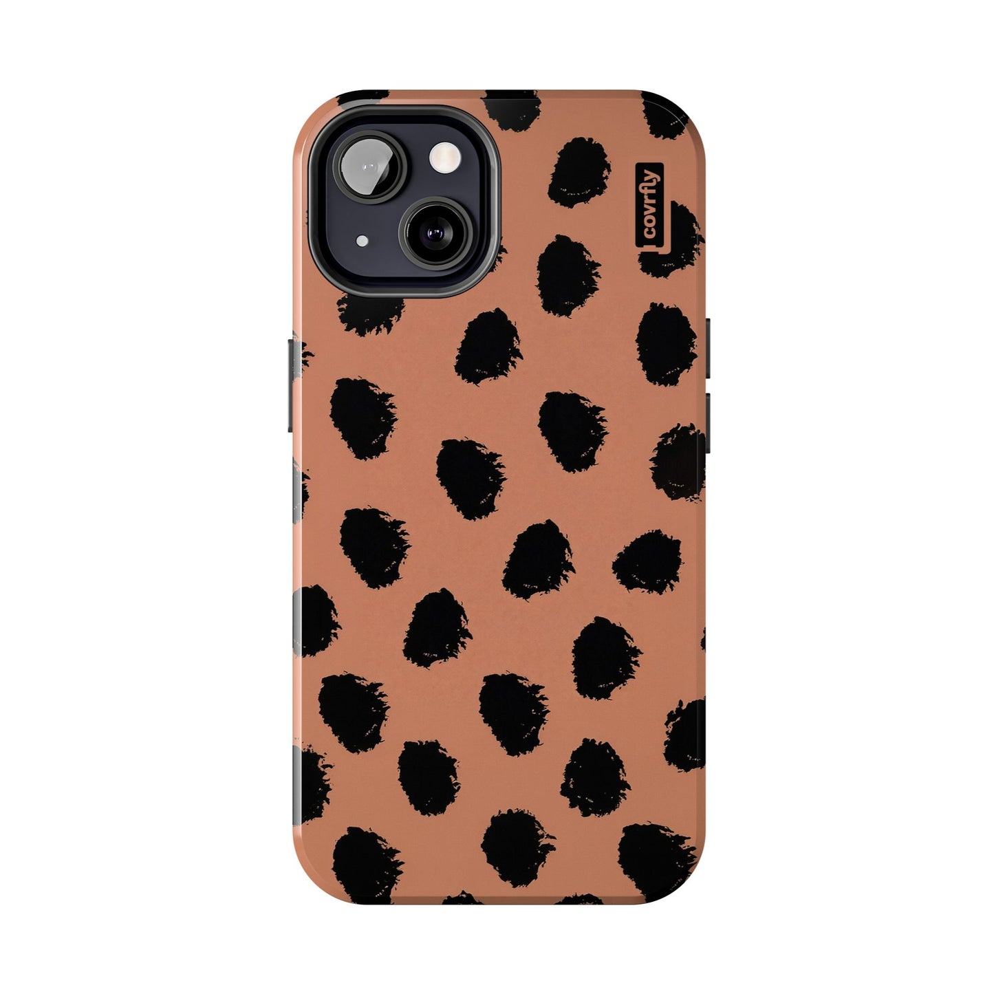 Funda Caos Terracota para iPhone 13 - View 1 - Diseño Premium covrfly