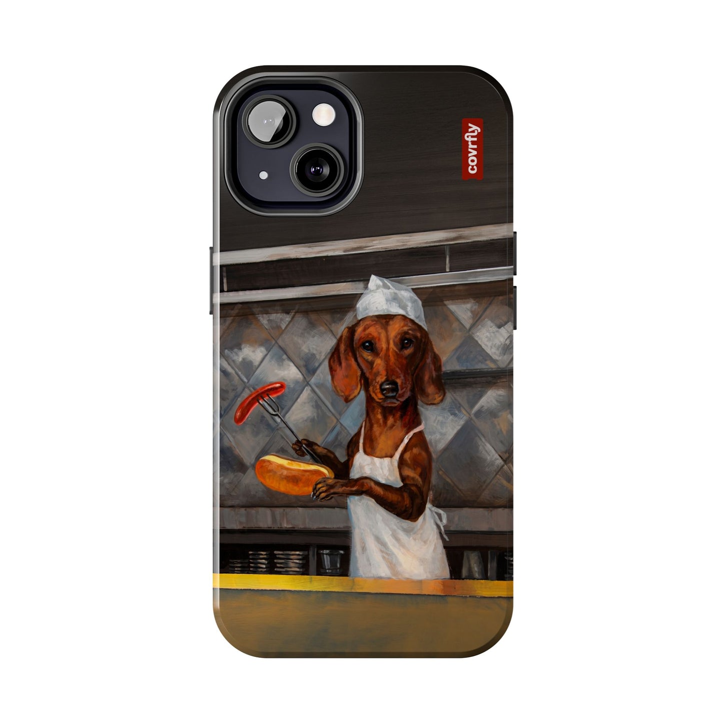 Funda Chef Salchicha para iPhone 13 - View 1 - Diseño Premium covrfly